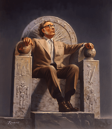 Isaac Asimov on His Science Fiction Throne of Honor