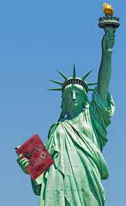 Statue of Liberty With Book
